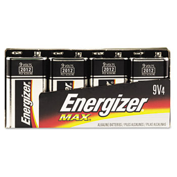 Energizer® MAX® Alkaline Batteries - 9V